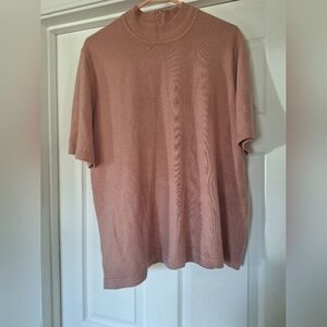 Koret Dusty Pink Knit Top